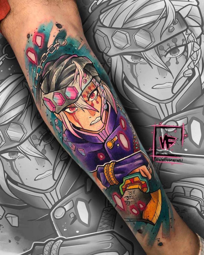 Foto de tatuagem feita por Vinicius Forte (@viniciusfmenoli)