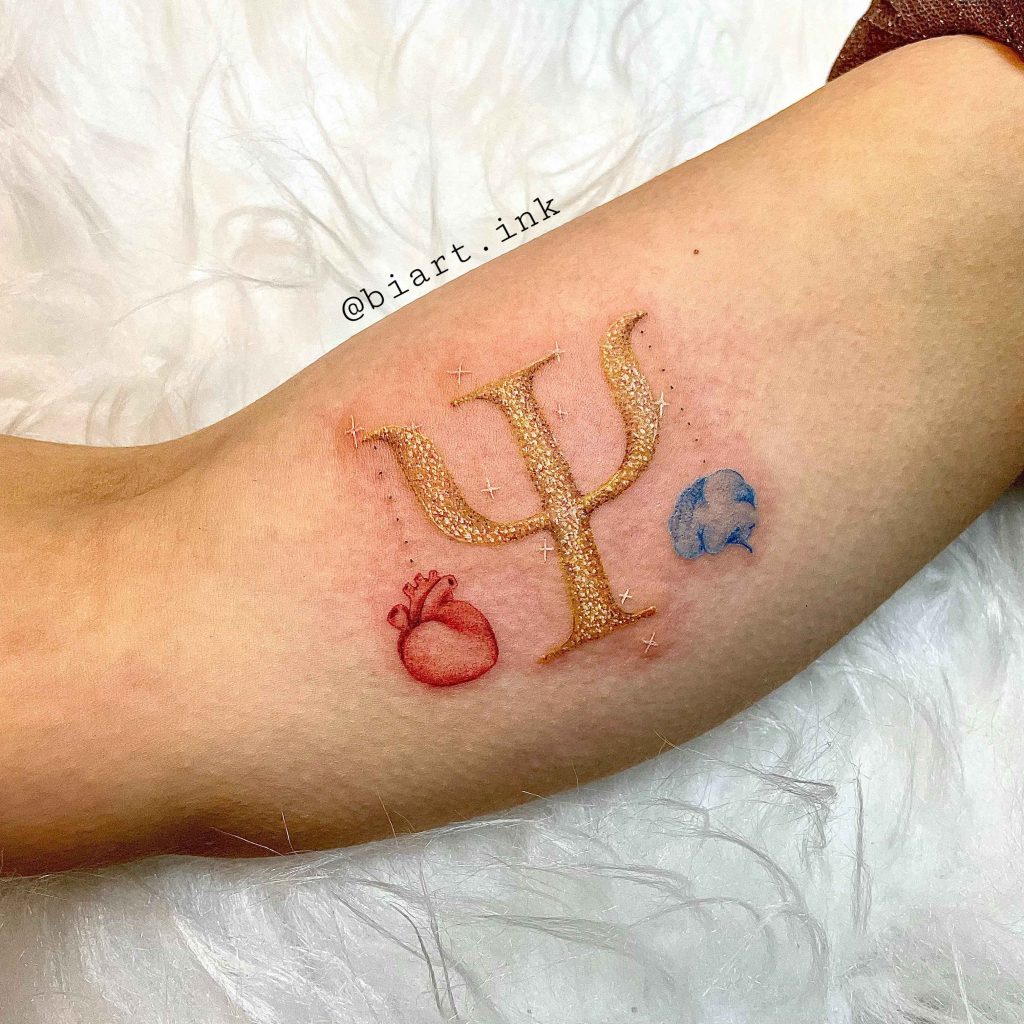 Foto de tatuagem feita por Bianca Mafra (@biart.ink)