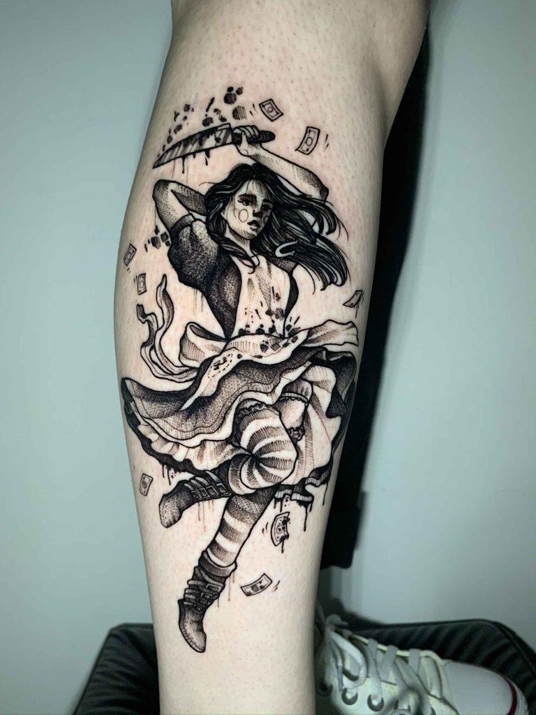 Foto de tatuagem feita por Henrique Sttocco (@henriqueauratattoo)