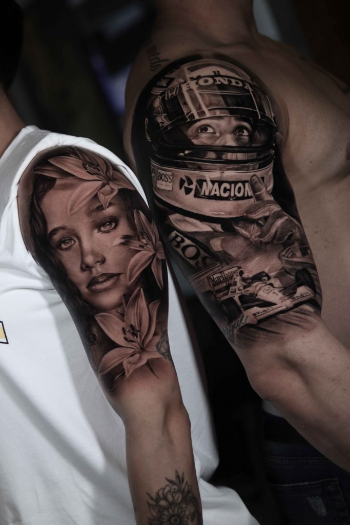 Foto de tatuagem feita por Ddierre Botelho (@ddierre)