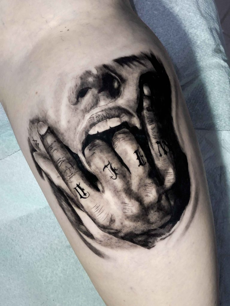 Foto de tatuagem feita por Bruno Beltrami (@beltramitattoo)