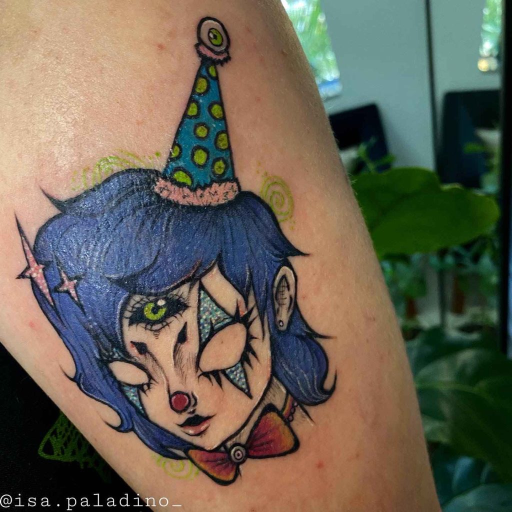 Foto de tatuagem feita por Isa Paladino (@isa.paladino_)