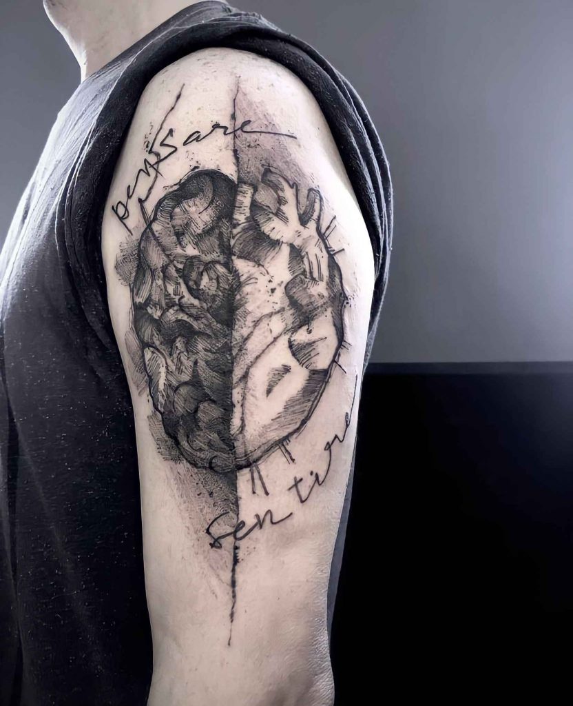 Foto de tatuagem feita por Vitor Shop (@vitor_shop)