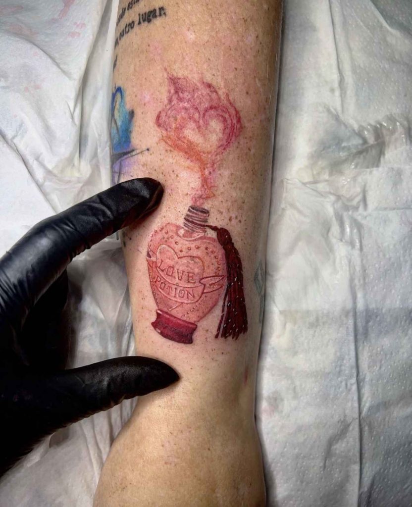 Foto de tatuagem feita por Ligia Moraes (@ligiamoraesink)