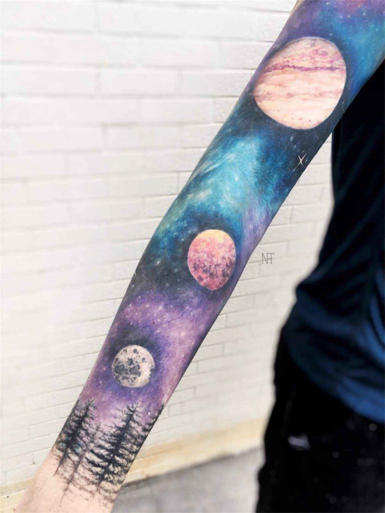 Foto de tatuagem feita por Nat Corrêa (@nathaliatattoo)