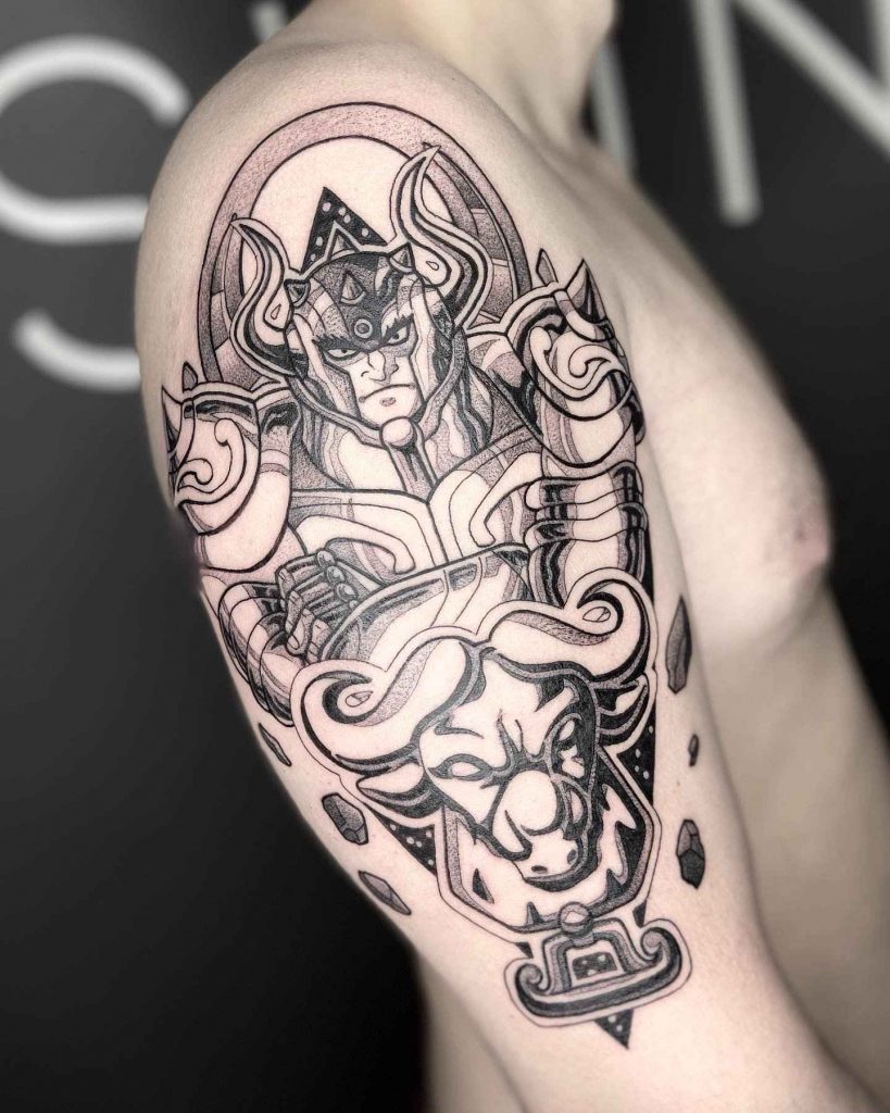 Foto de tatuagem feita por Francisco Hilbe (@hilbe.ink)