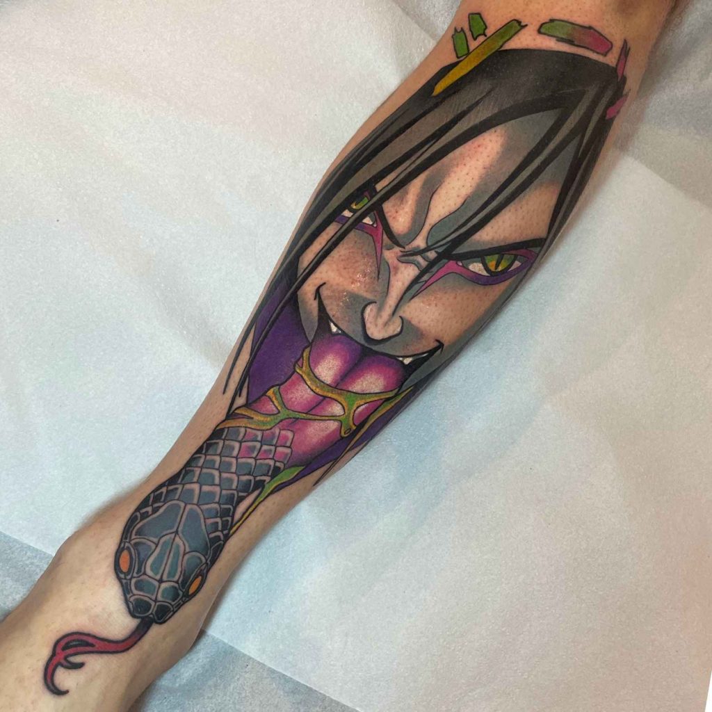 Foto de tatuagem feita por Enoque Barbosa (@enoquebtattoo_)