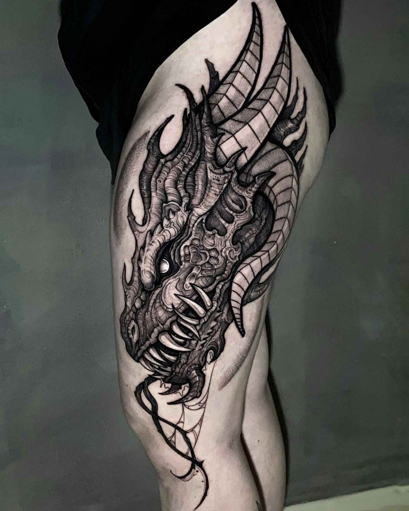 Foto de tatuagem feita por João GRC (@joaogrctattoo)