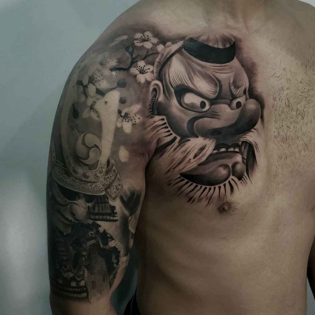 Foto de tatuagem feita por Marcus Rinzo (@marcusrinzo)