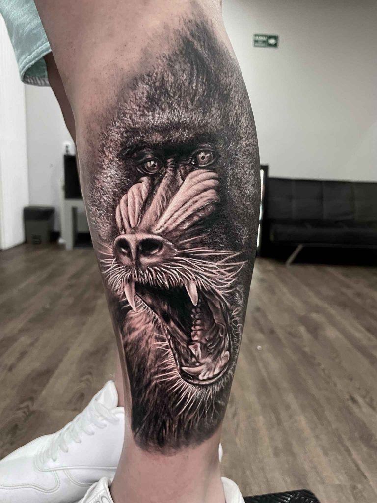 Foto de tatuagem feita por Suelen Baptistello (@suelen.tatuadora)