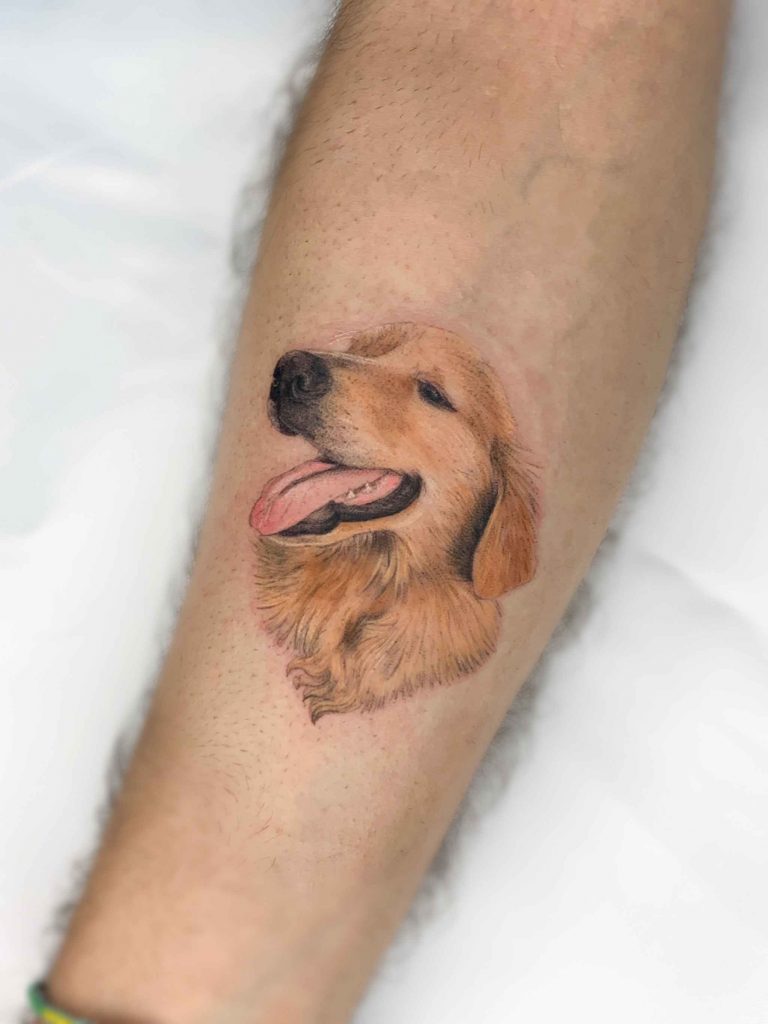 Foto de tatuagem feita por Aldrin (@aldrinttt)