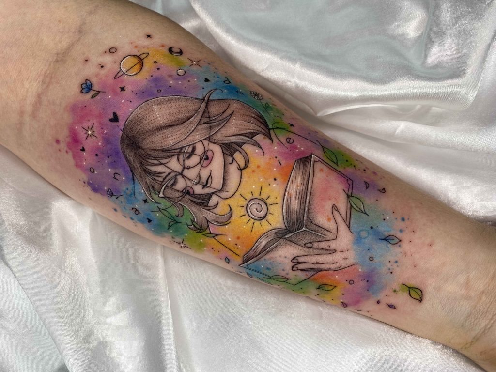 Foto de tatuagem feita por Ramona (@ramona_tattoo)