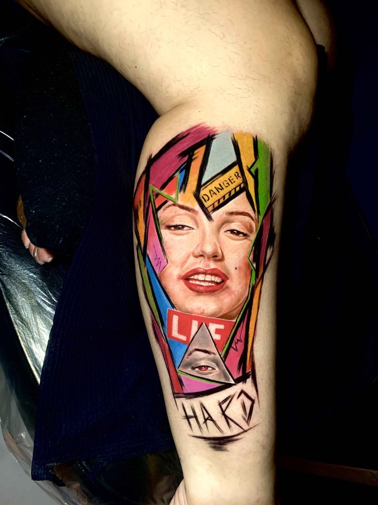 Foto de tatuagem feita por Marcus Tattoo (@marcustattoobr)