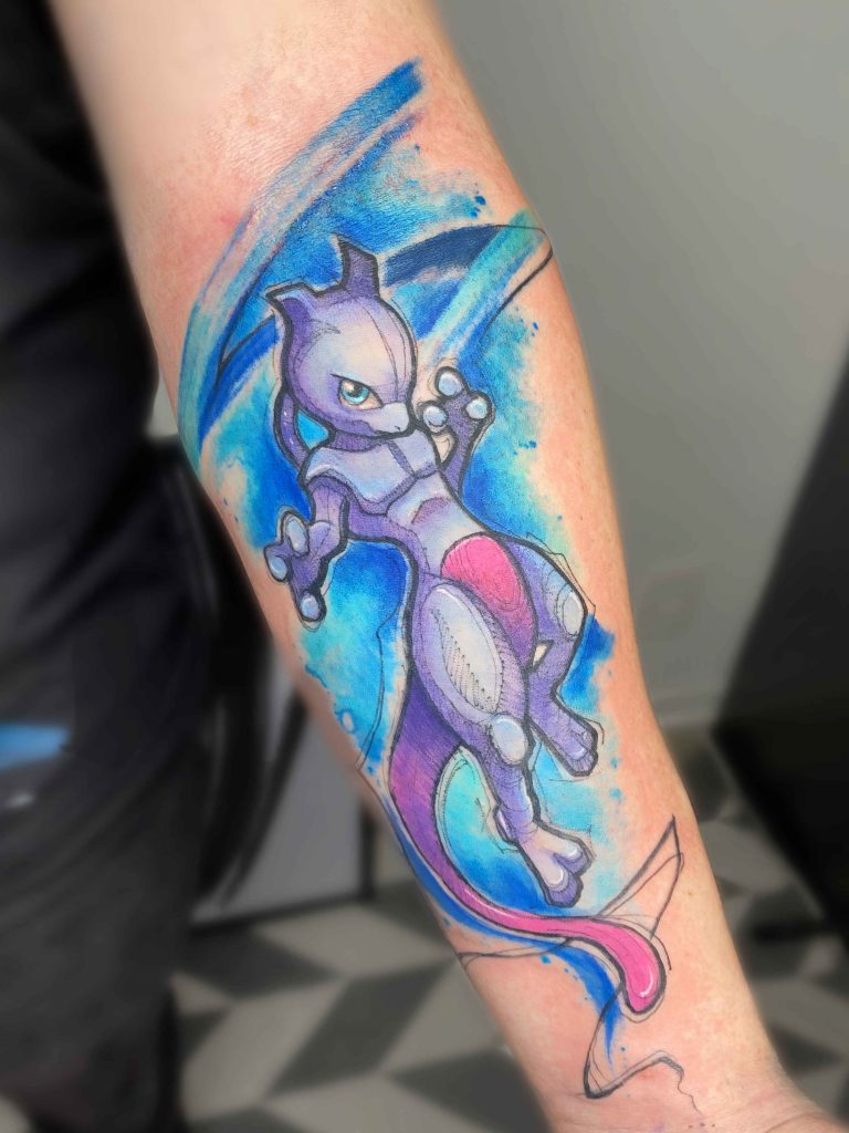 Foto de tatuagem feita por Pam Sernaiotto (@pamsernaiotto)