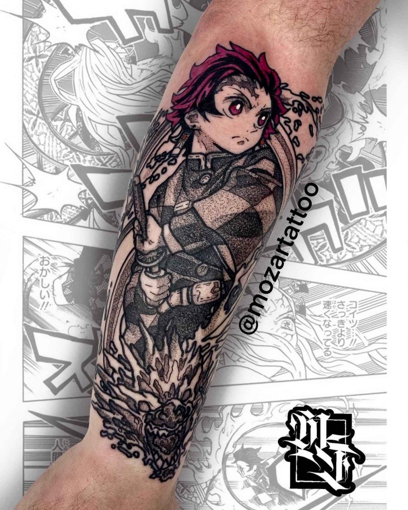 Foto de tatuagem feita por Mozar Moraes (@mozartattoo)