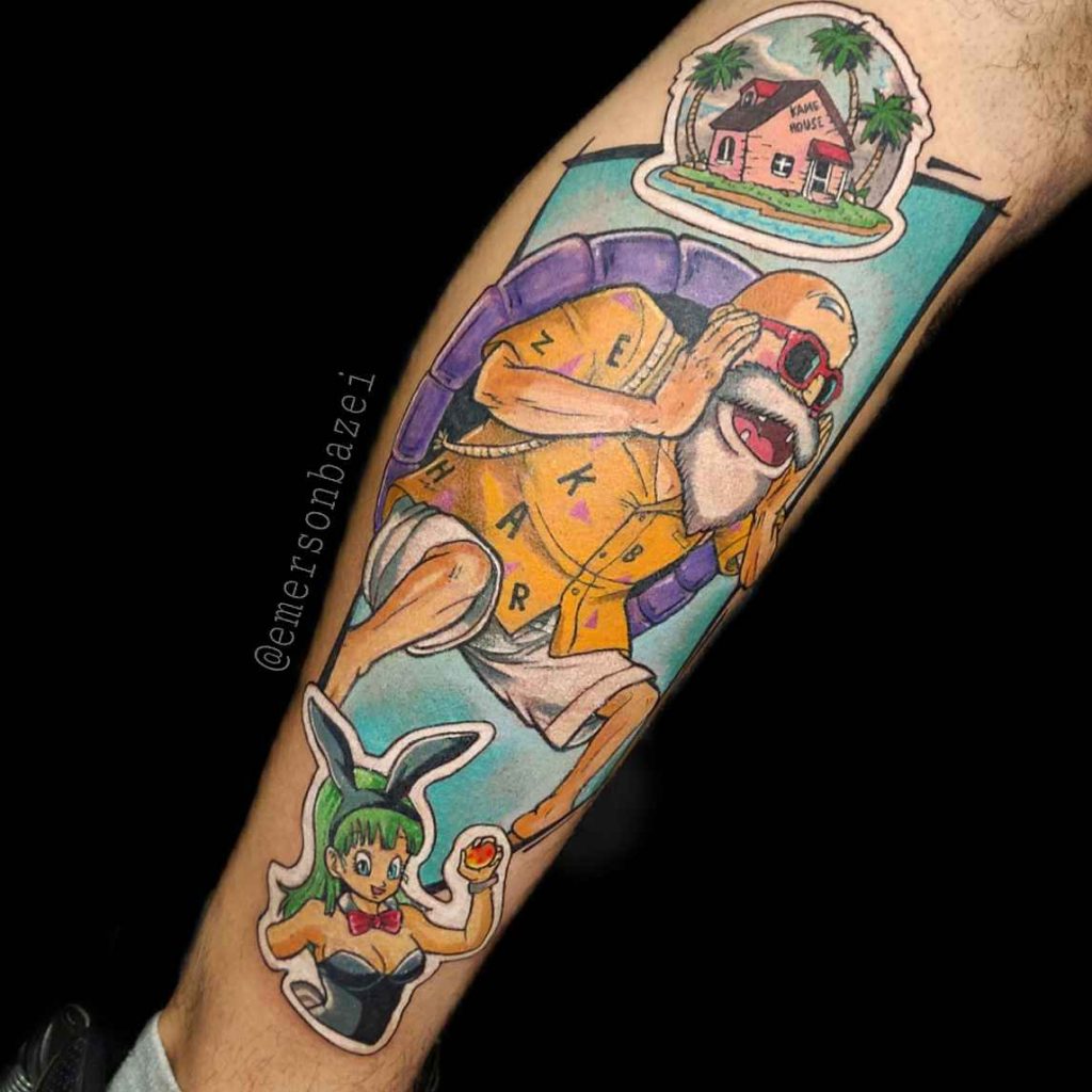 Foto de tatuagem feita por Emerson Bazei (@emersonbazei)