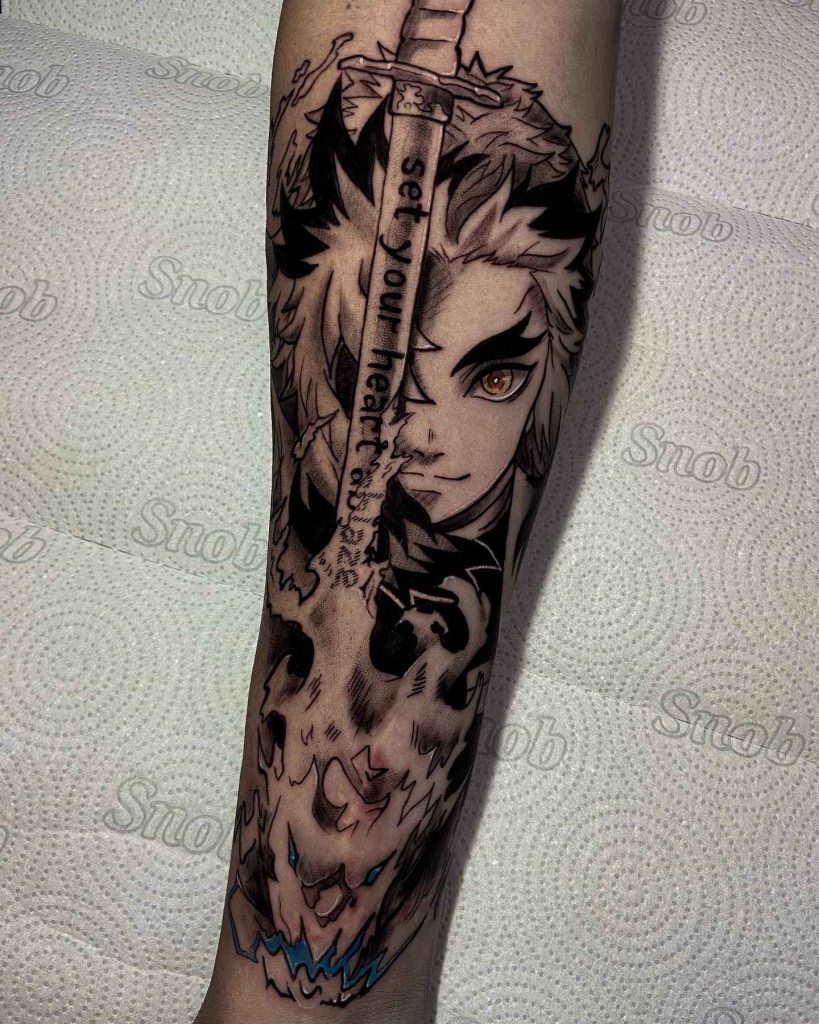 Foto de tatuagem feita por Igor Garcia de Oliveira (@igo.ink)