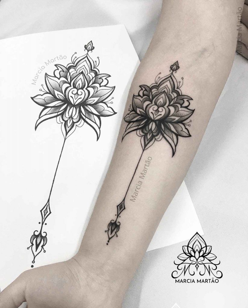 Foto de tatuagem feita por Marcia Martão (@marcia_martao_ink)