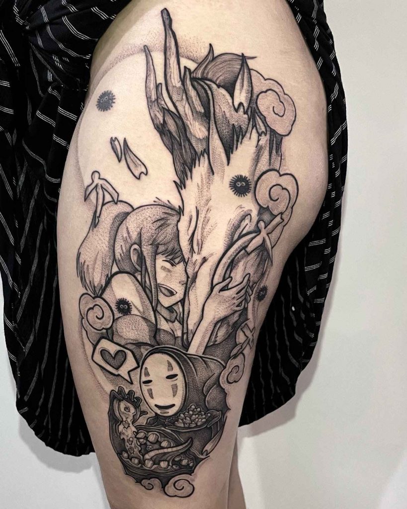 Foto de tatuagem feita por Eduardo Santos (@edusantostattoo)