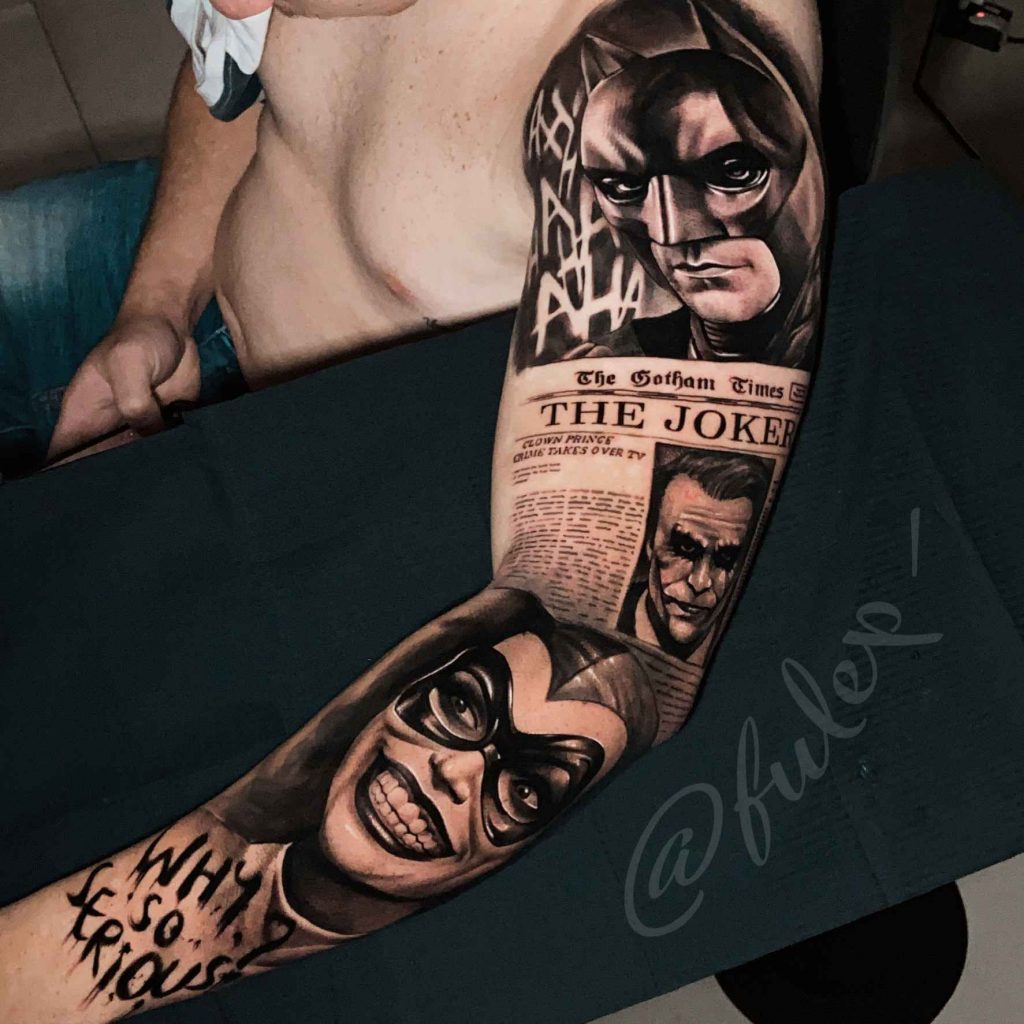 Foto de tatuagem feita por Renan Fulep (@fulep_)