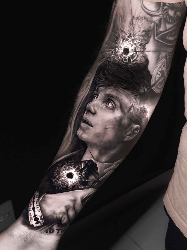 Foto de tatuagem feita por André Oliveira (@andreoliveiratattoo)