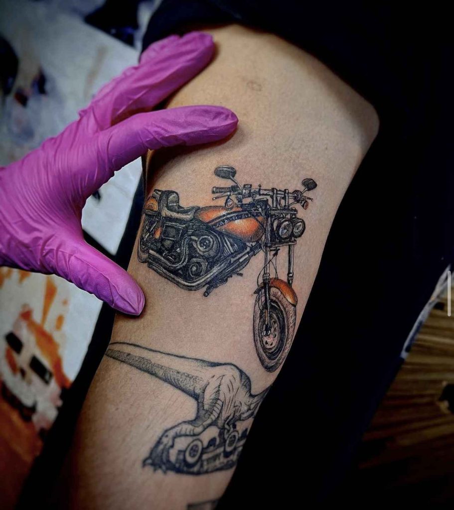 Foto de tatuagem feita por Ligia Moraes (@ligiamoraesink)