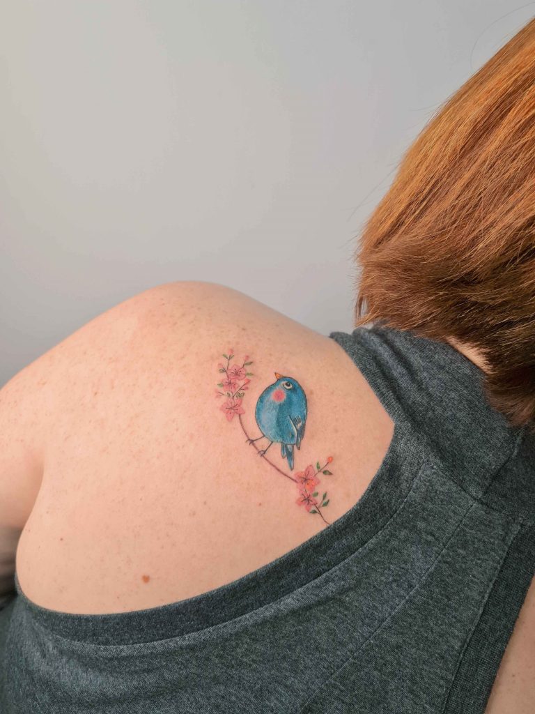 Foto de tatuagem feita por Janaína Ink (@janaina.ink)