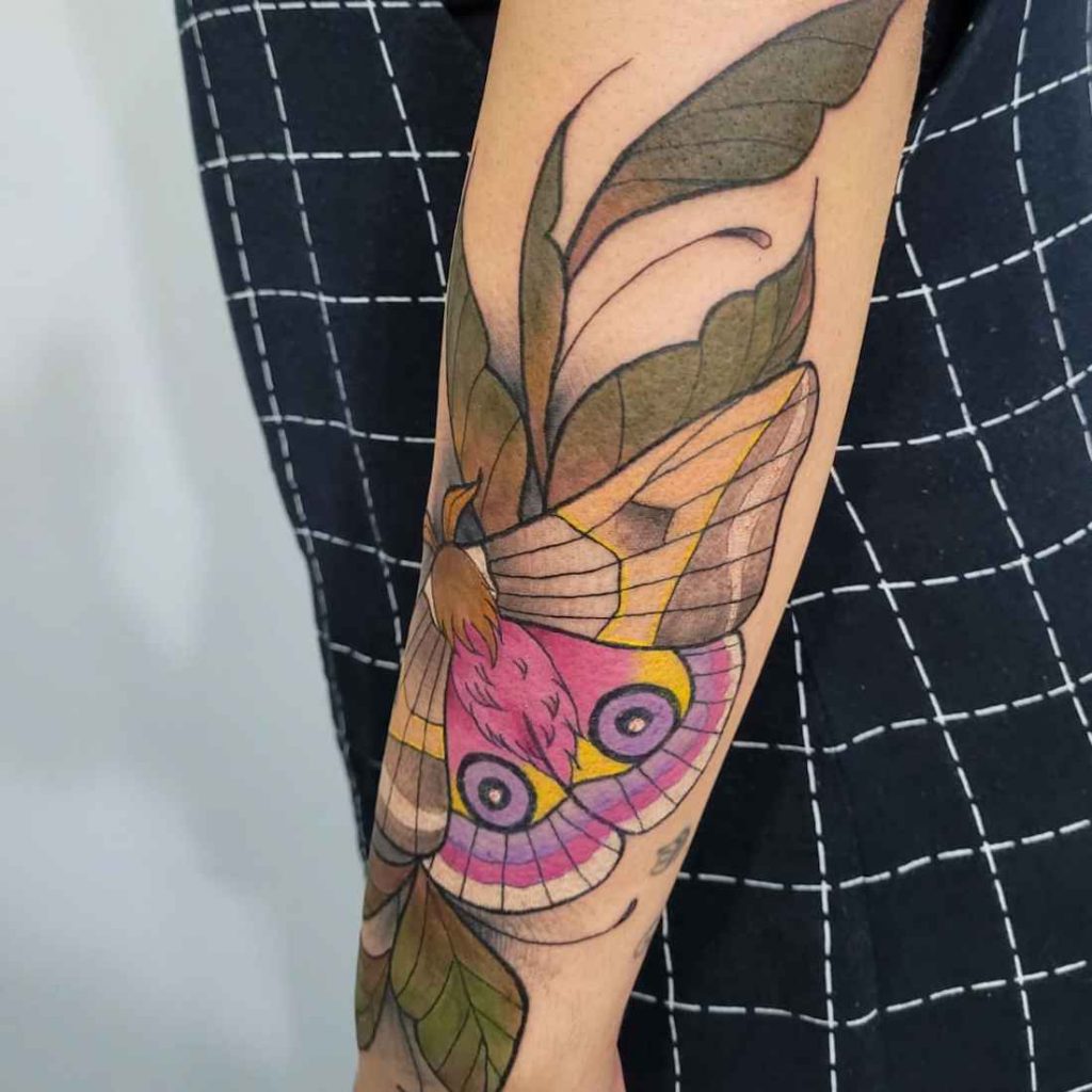 Foto de tatuagem feita por Jessica Alonso (@jessicaalonso.art)