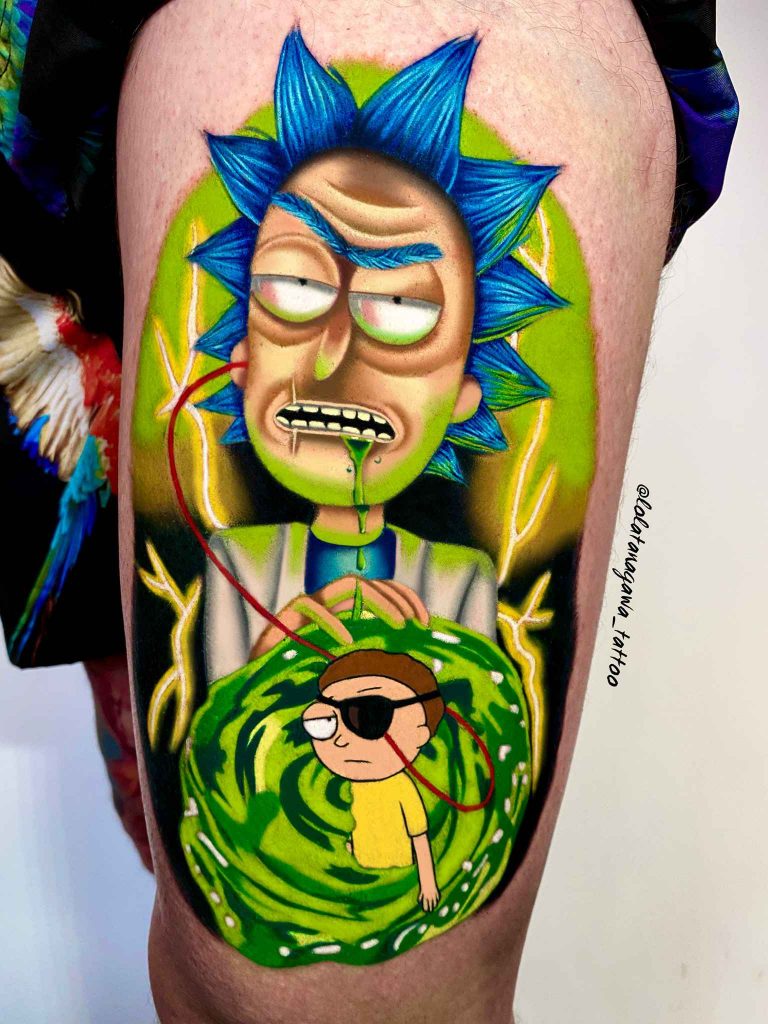 Foto de tatuagem feita por Lola Tanagawa (@lolatanagawa_tattoo)