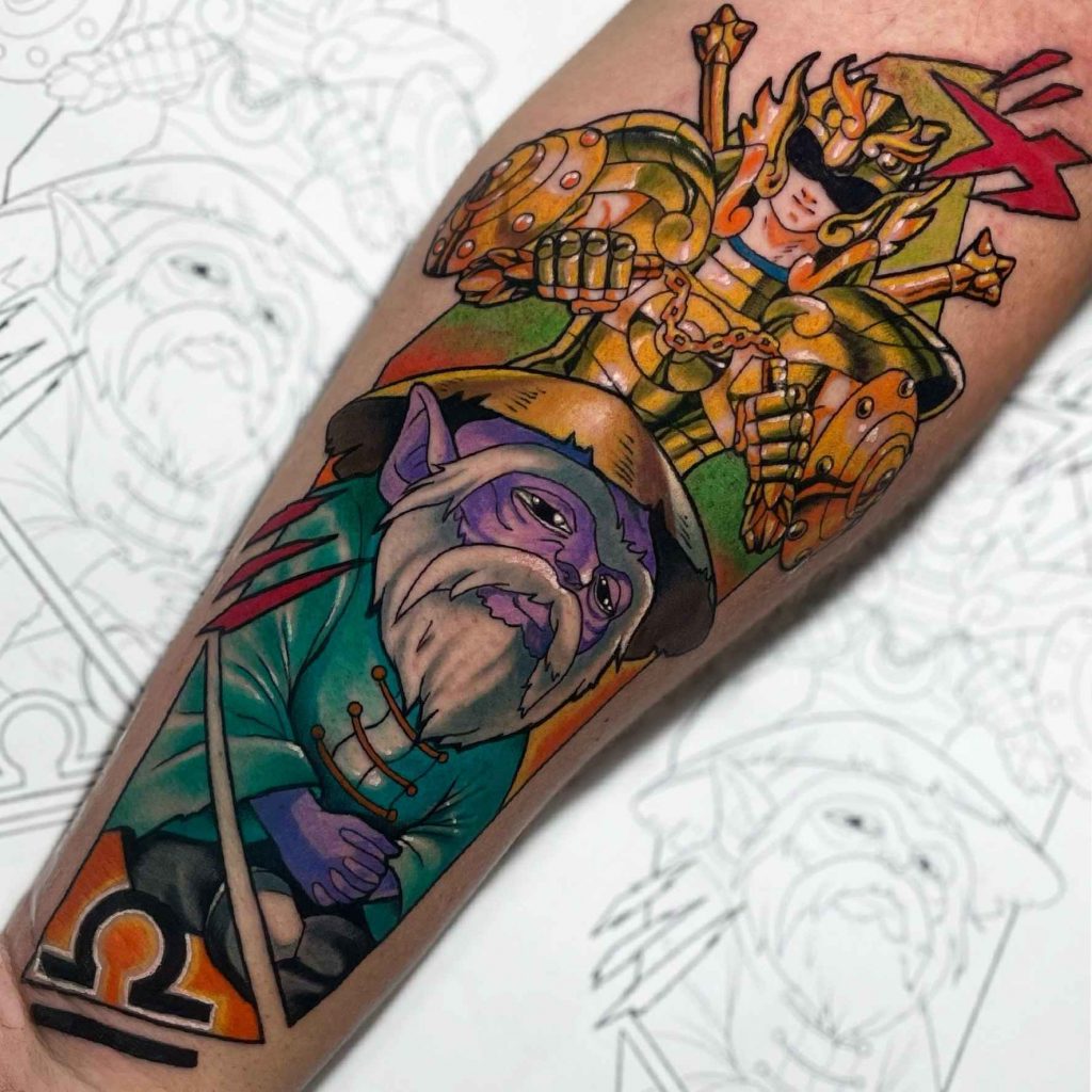 Foto de tatuagem feita por Enoque Barbosa (@enoquebtattoo_)