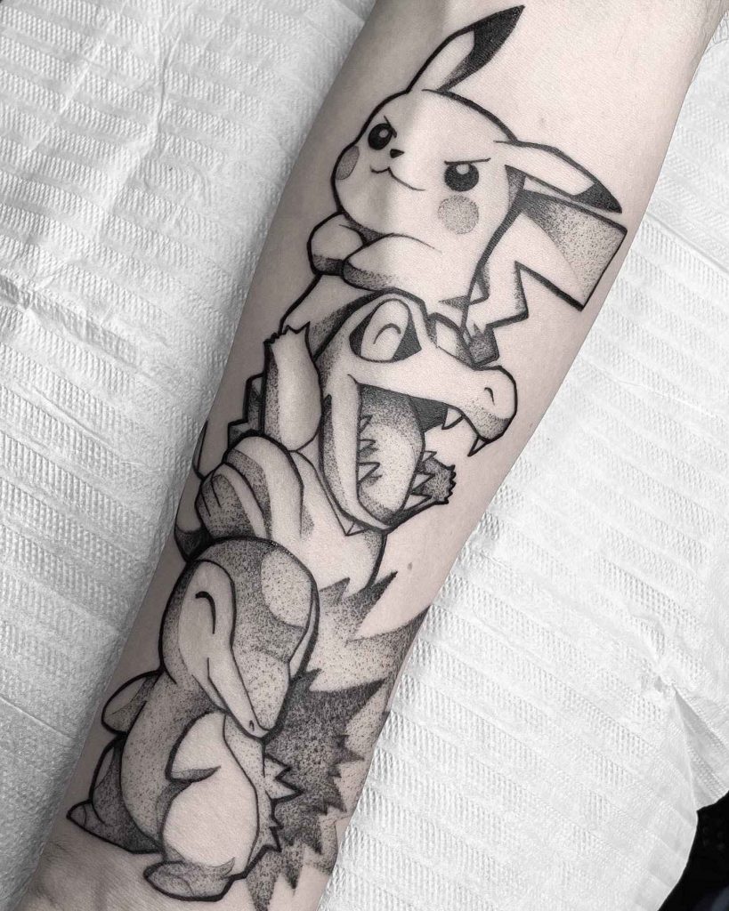 Foto de tatuagem feita por Felipe Bluntt (@felipe_bluntt)