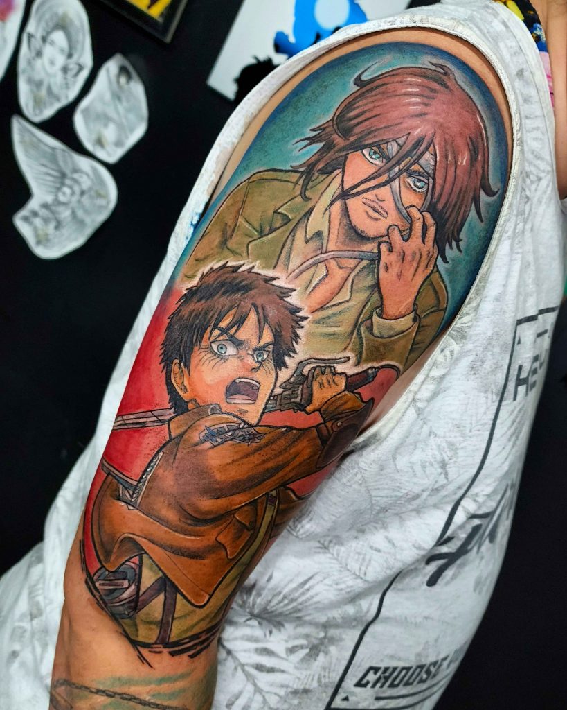 Foto de tatuagem feita por Emerson Bazei (@emersonbazei)