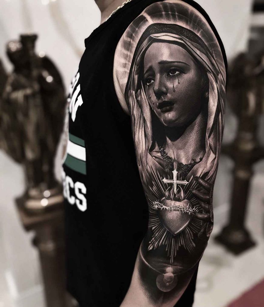 Foto de tatuagem feita por Wallacy Bronson (@bronsontattoo_)