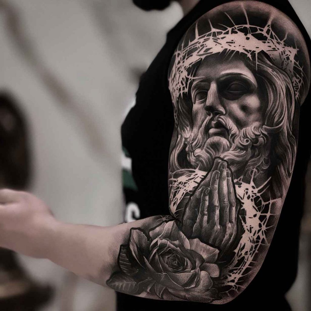 Foto de tatuagem feita por Wallacy Bronson (@bronsontattoo_)