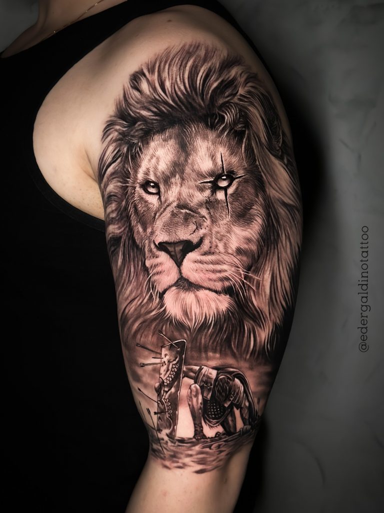 Foto de tatuagem feita por Eder Galdino