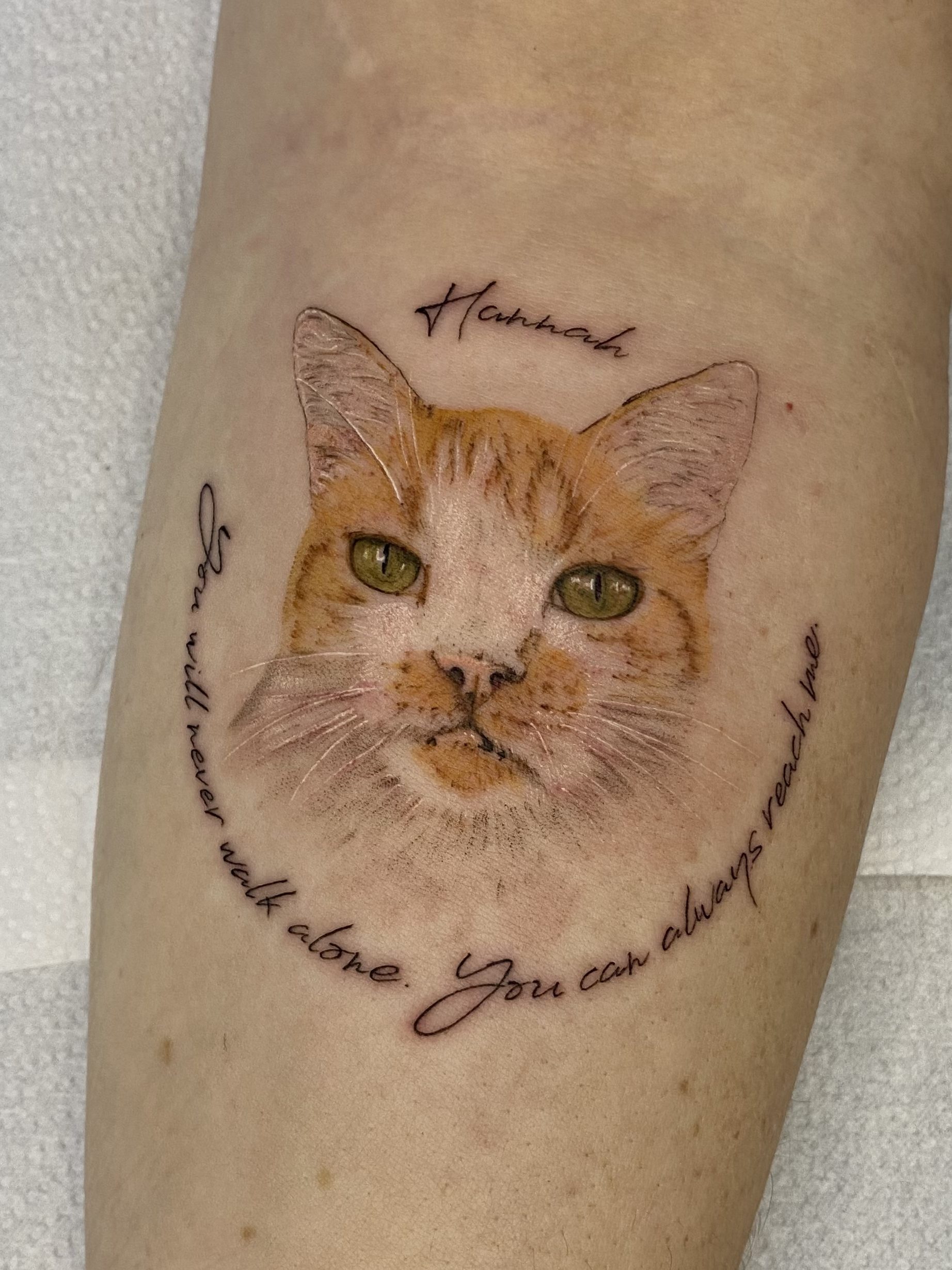 Foto de tatuagem feita por Vanessa Veber