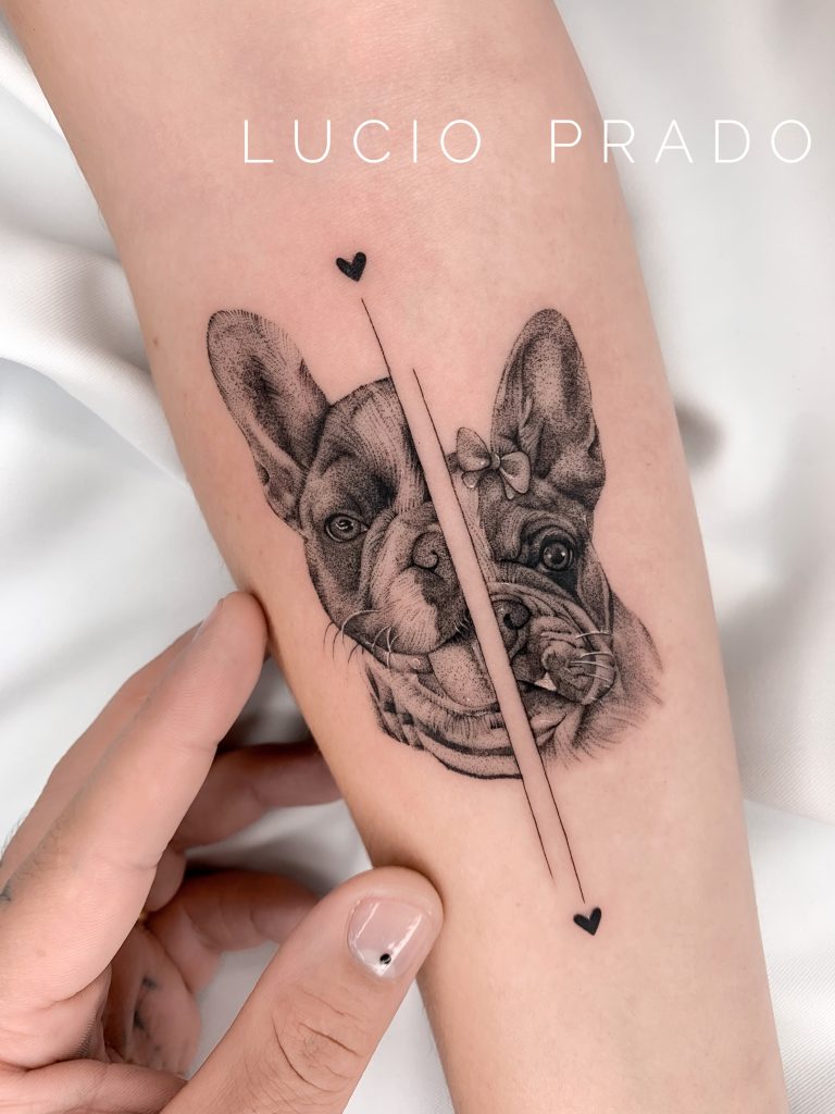 Foto de tatuagem feita por Lucio Prado