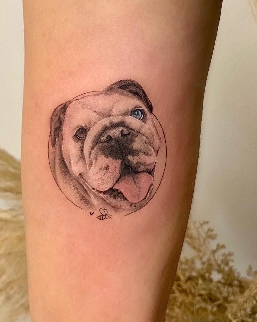 Foto de tatuagem feita por Juliane Crispim