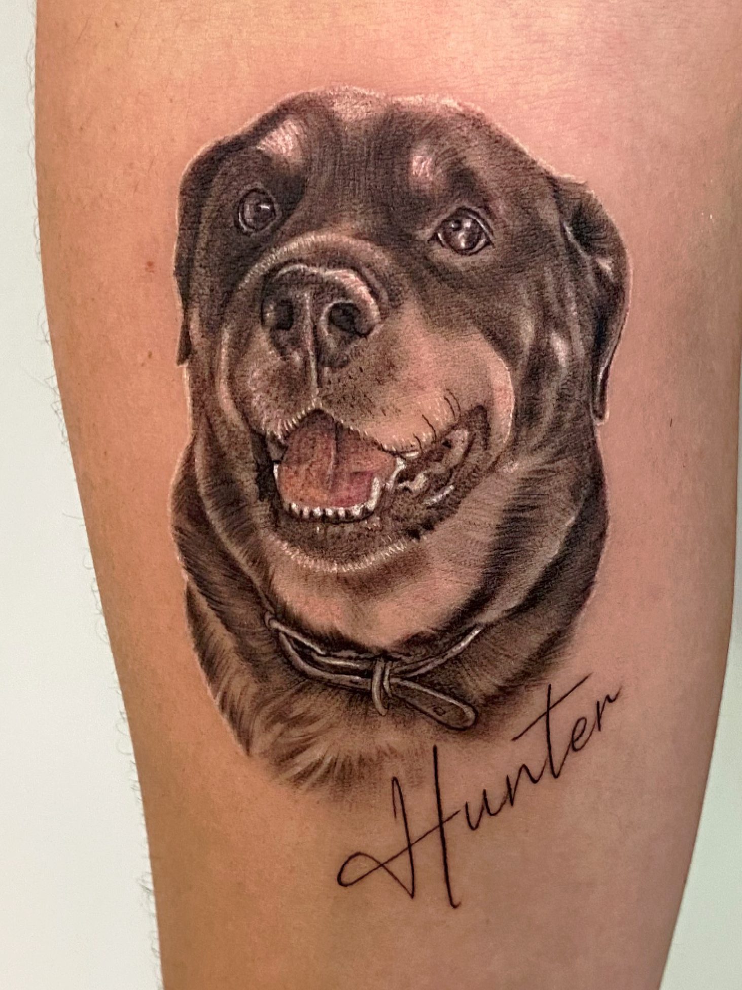 Foto de tatuagem feita por Juliane Crispim