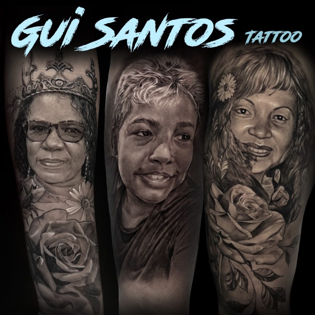 Foto de tatuagem feita por Gui Santos Tattoo
